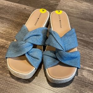NWOB Lucky Brand Sandals. Size 9